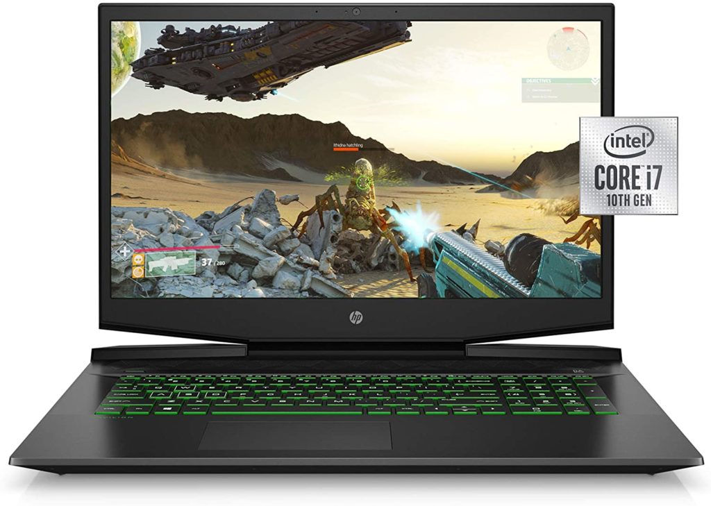 Become The Ultimate Gamer With These Best Gaming Equipment 2021 HP Pavilion 17” Gaming Laptop (Shadow Black) Best Gaming Laptop 2020