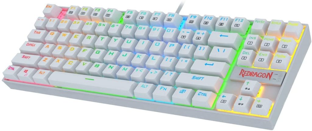 Become The Ultimate Gamer With These Best Gaming Equipment 2021 Redragon K552 Mechanical Gaming Keyboard (RGB Backlit White) Best Value Gaming Keyboard 2020