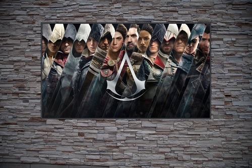 Assassin Brotherhood Custom Gaming Frame Art