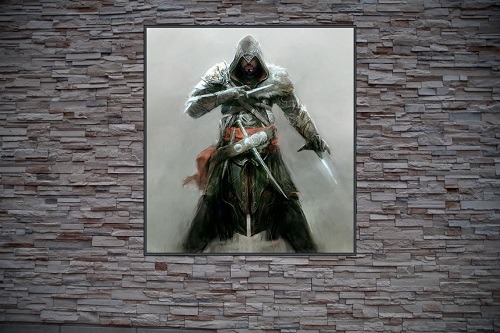 The Best Custom Frame Posters For The Assassins Creed Fans And Gamers Best Custom Frame Posters For The Assassins Creed Fans Ezio Auditore Da Firenze