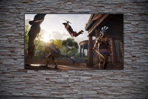 Leap Of Death Custom Gaming Frame Art