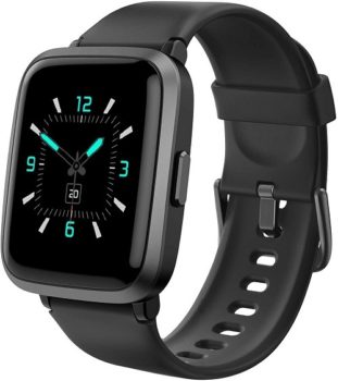 AIKELA Smart Watch Fitness Tracker for Android Phones and Compatible iPhone Smartwatch with Blood Oxygen Meter Blood Pressure Monitor 5ATM Swimming Waterproof Fitness Watch for Women and Men