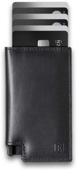 Top Fifty Gadgets Ekster Parliament - Slim Leather Wallet - RFID Blocking - Quick Card Access