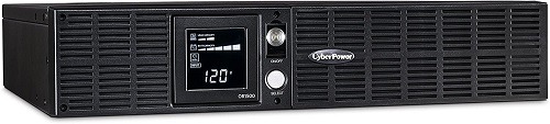 Power Supply CyberPower Smart App LCD UPS System, 1500VA/900W W/ 8 Outlets, AVR, 2U Power Supply