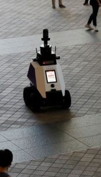 Patrol Robots in the flesh!