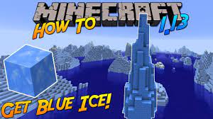 how to get Blue Ice in Minecraft