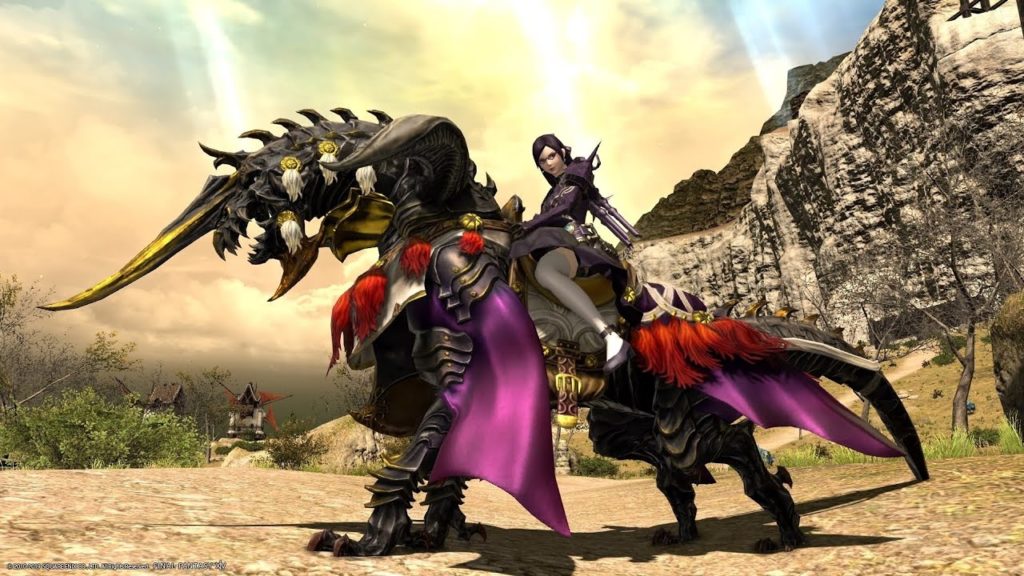 How Do I Get A Mount In Final Fantasy 14?