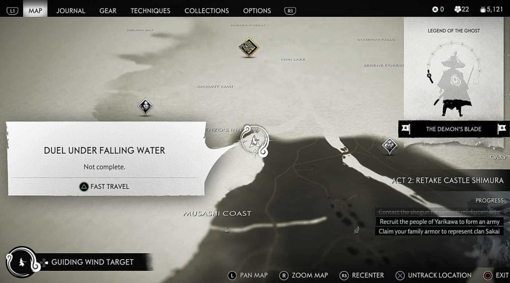 Ghost Of Tsushima Duel Locations 