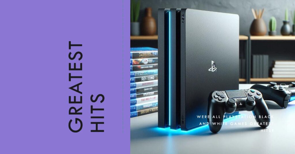 Were All Playstation Black And White Games Greatest Hits