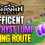 How to break Amethyst Lump Genshin