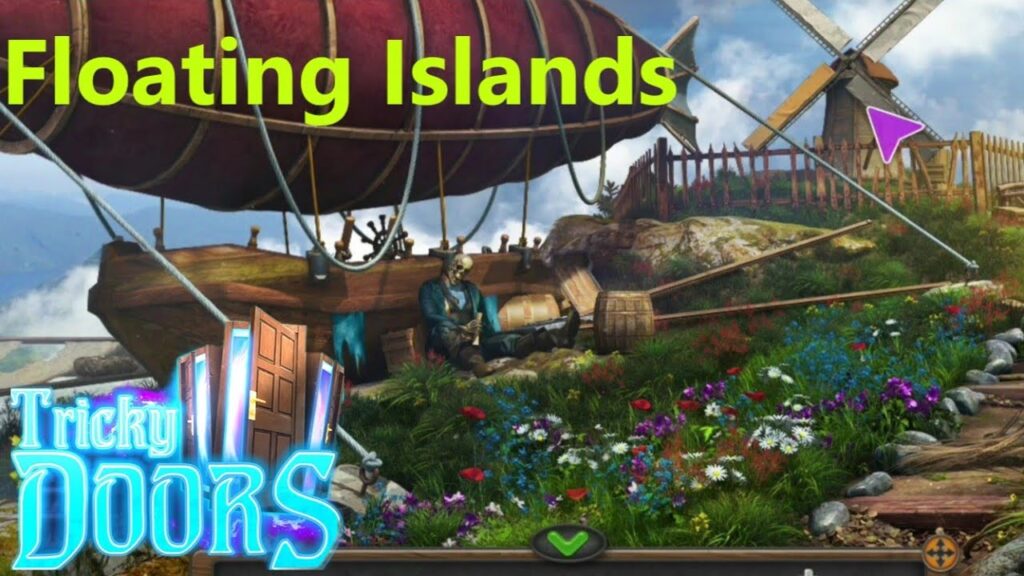 Tricky Doors Walkthrough Level 4: Floating Islands Walkthrough