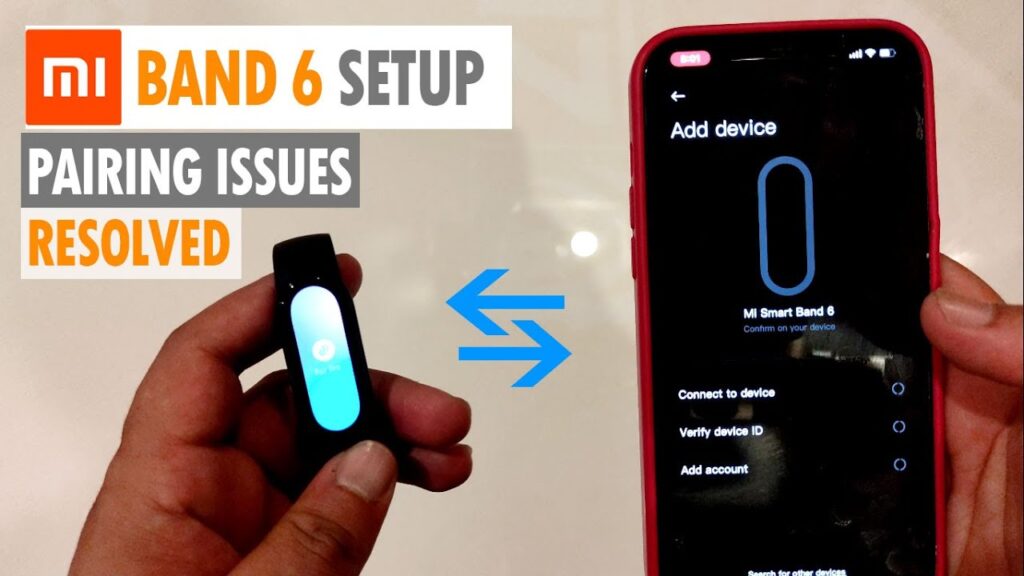 How do I connect my MI Smart Band 6