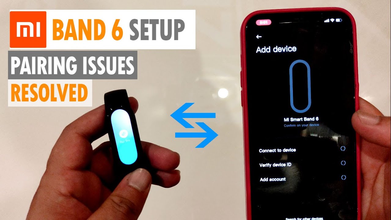 How do I connect my MI Smart Band 6