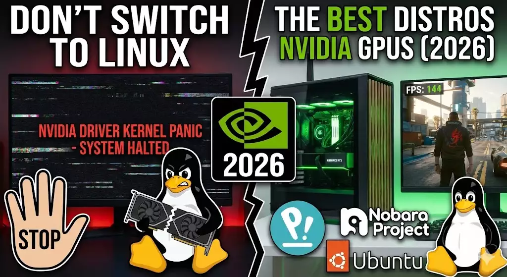 Don't Switch to Linux Until You See This: The Best Distros for Nvidia GPUs (2026)