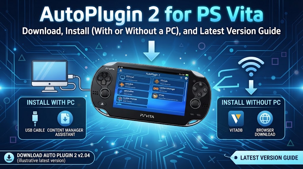 AutoPlugin 2 for PS Vita: Download, Install (With or Without a PC), and Latest Version Guide